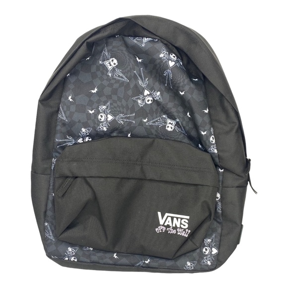 VANS x The Nightmare Before Christmas Jack's Check Realm Backpack - Picture 1 of 2